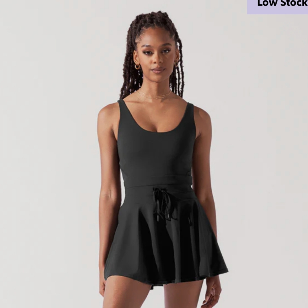 POPFLEX Black Mini Dress